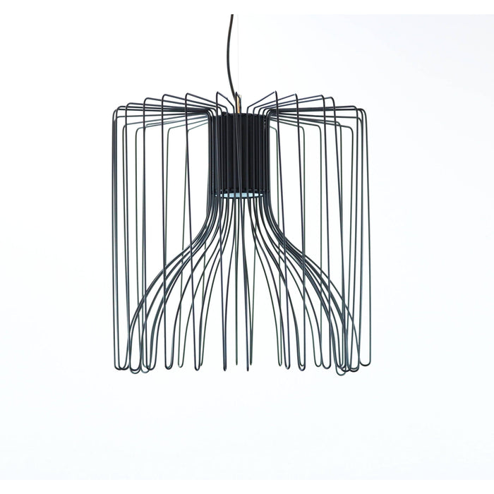 LAMP. COLGANTE NEGRO 1L E27 40W