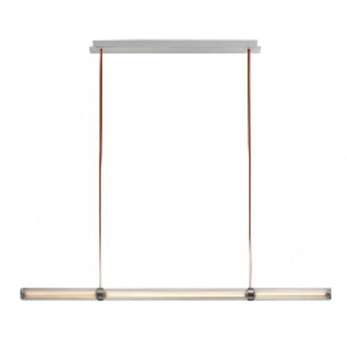 LAMP. LED COLGANTE BLANCO PLATEADO Y NARANJA 45W 100-240V 3000K