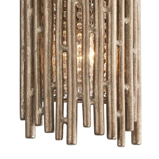 LAMP. PARED CRISTAL GEISHA BRONCE 2L E12 60W