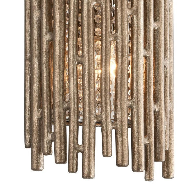 LAMP. PARED CRISTAL GEISHA BRONCE 2L E12 60W