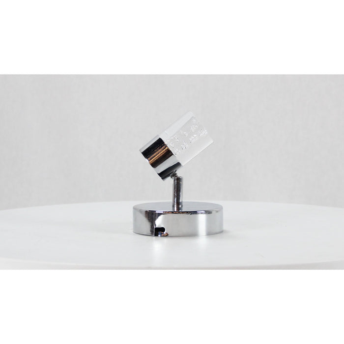 LAMP. LED TECHO REFLECTORA CROMO 1L 4W 85-265V 6500K