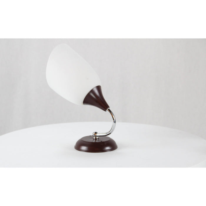 LAMP. PARED NEGRO 1L E27 5W I/B LED