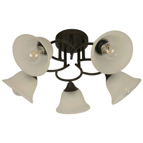 LAMP. TECHO CHOCOLATE 5L E27 40W