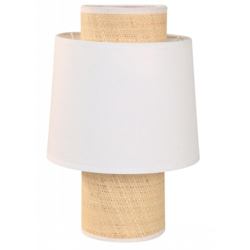 LAMP. DE MESA BLANCO 1L E27 10W