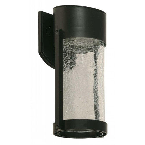 LAMP. LED EXT. SOLAR PARED NEGRO 1L 0.36W 1.2V 3500K