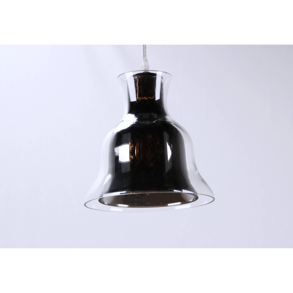 LAMP. COLGANTE NÍQUEL SATINADO 1L E27 60W