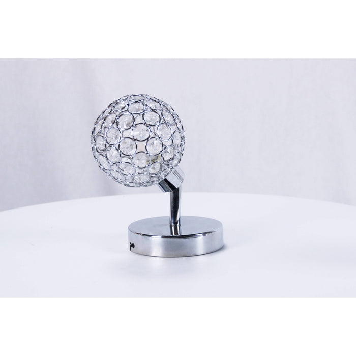 LAMP. REFLECTORA TECHO CROMO 1L G9 40W