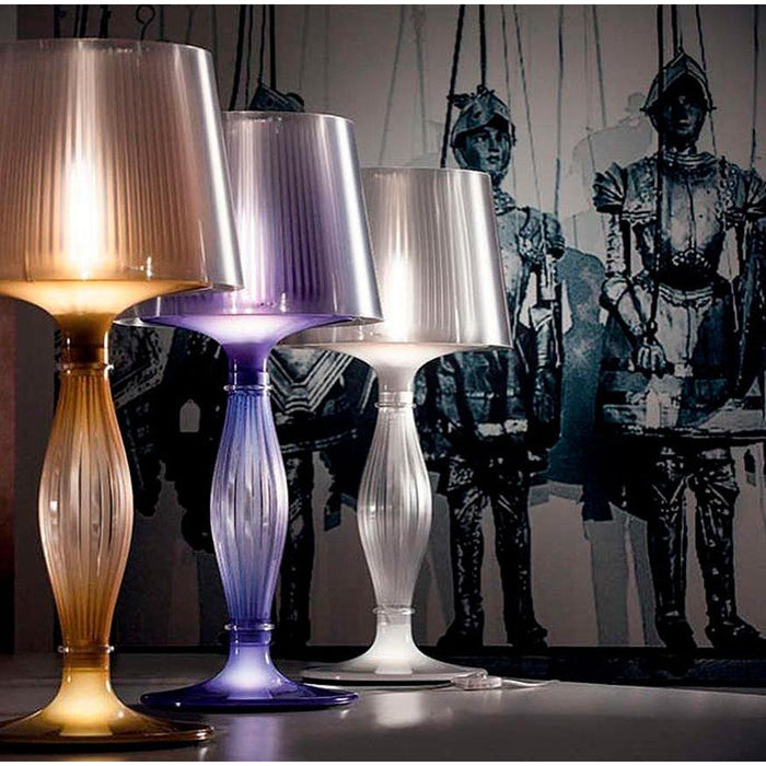 LAMP. MESA LIZA PURPURA 1L E27 10W 2700K (I/B)