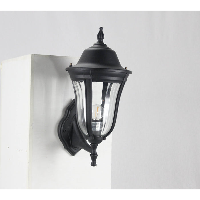 LAMP. EXT. PARED NEGRO 1L E27 100W