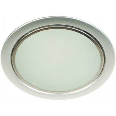 LAMP.TECHO GU15*1L*12W (I/B) ACAB: ALUMINIO