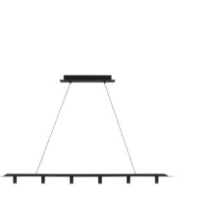 LAMP. LED SUSPENSION LINEAL PONTE 50 ACAB. NEGRO 22.7W 277V 3000K