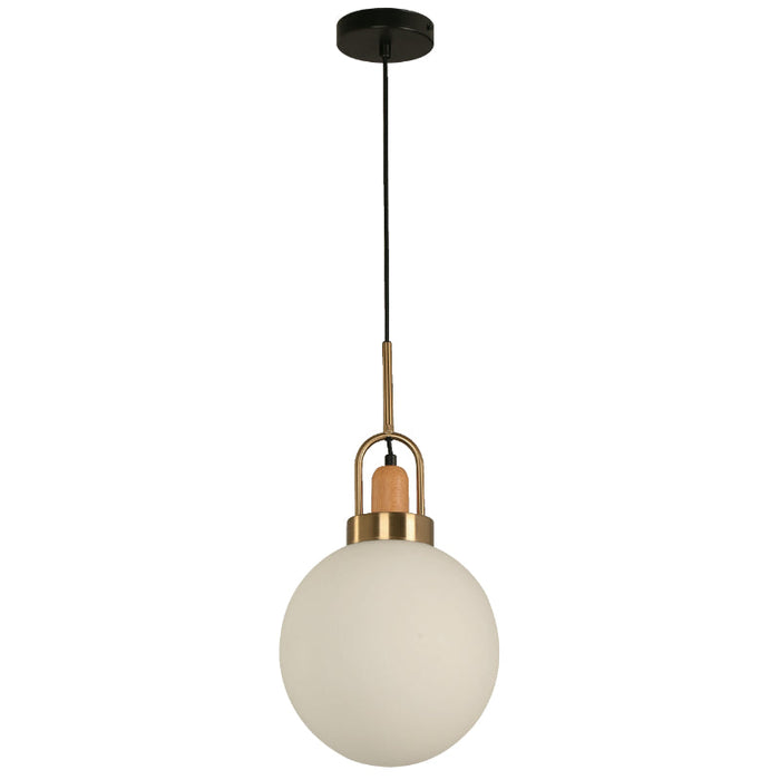 LAMP. COLGANTE NEGRO 1L E27 40W