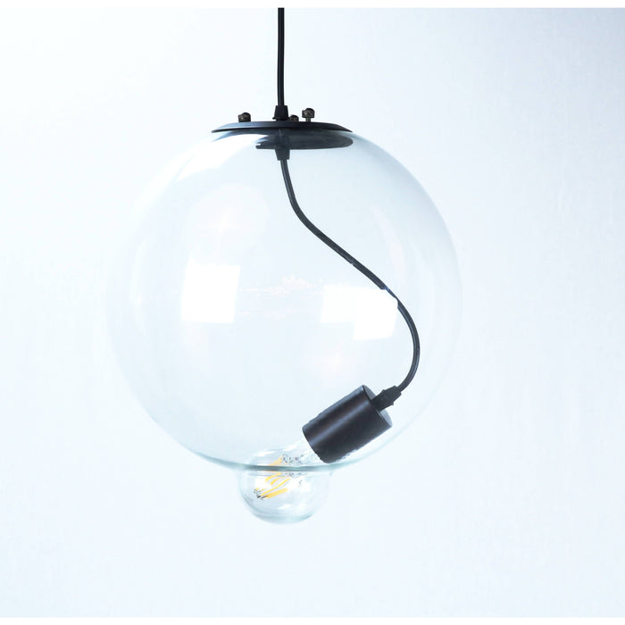 LAMP. TECHO NEGRO 1L E27 60W