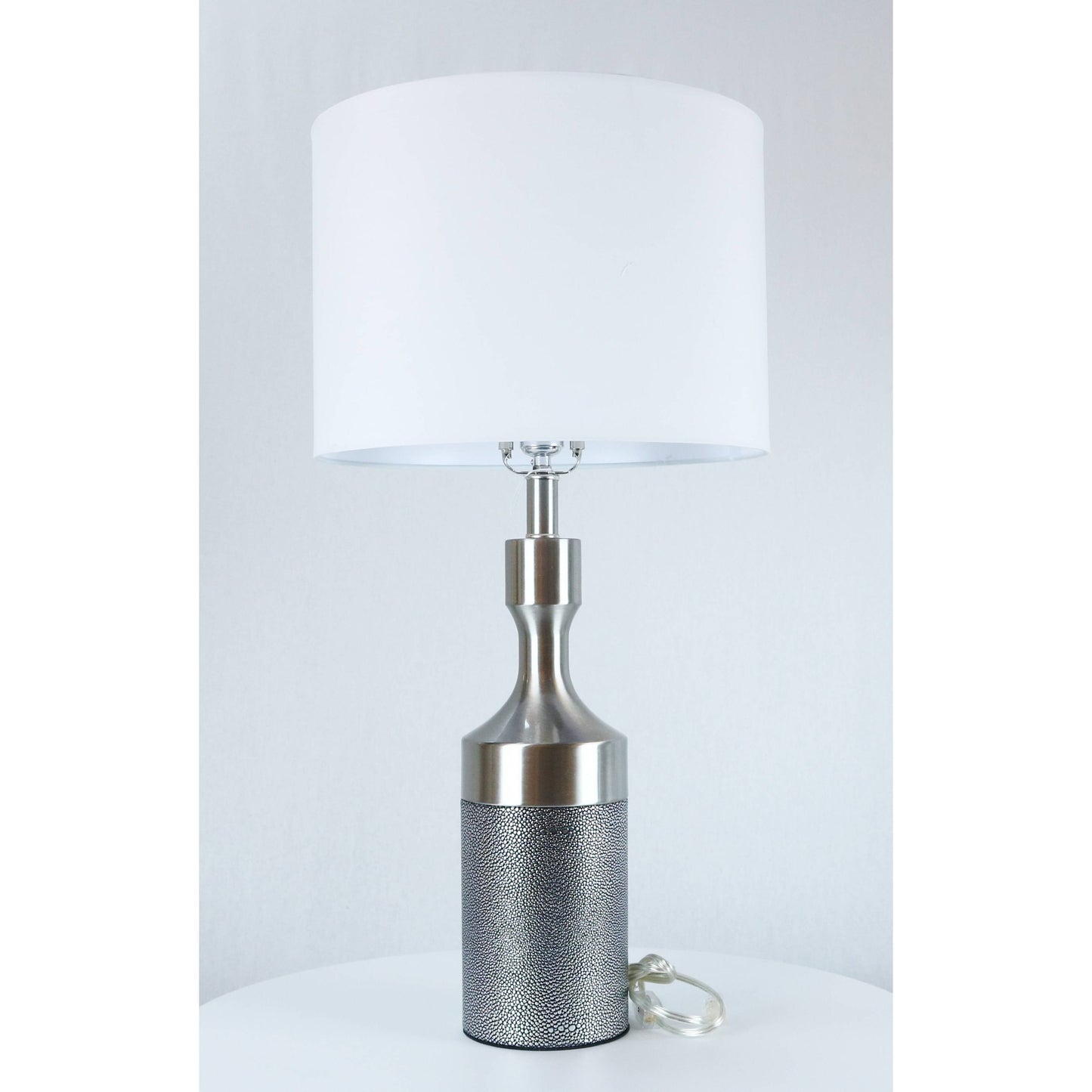 LAMP. MESA PLATEADO 1L E27 100W