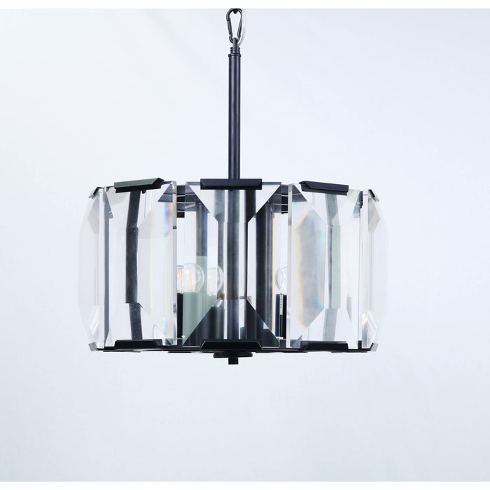 LAMP. COLGANTE NEGRO 6L E27 60W