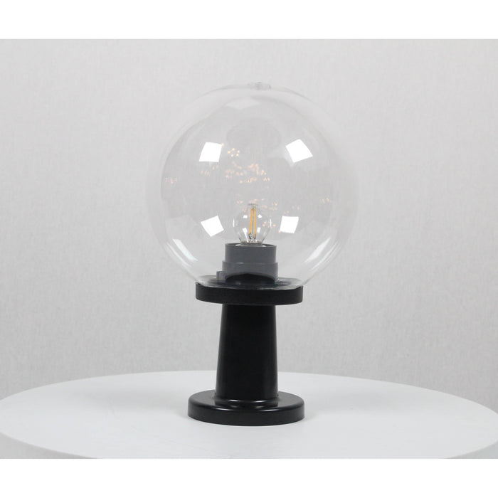 LAMP. EXT. MURO NEGRO 1L E27 25W