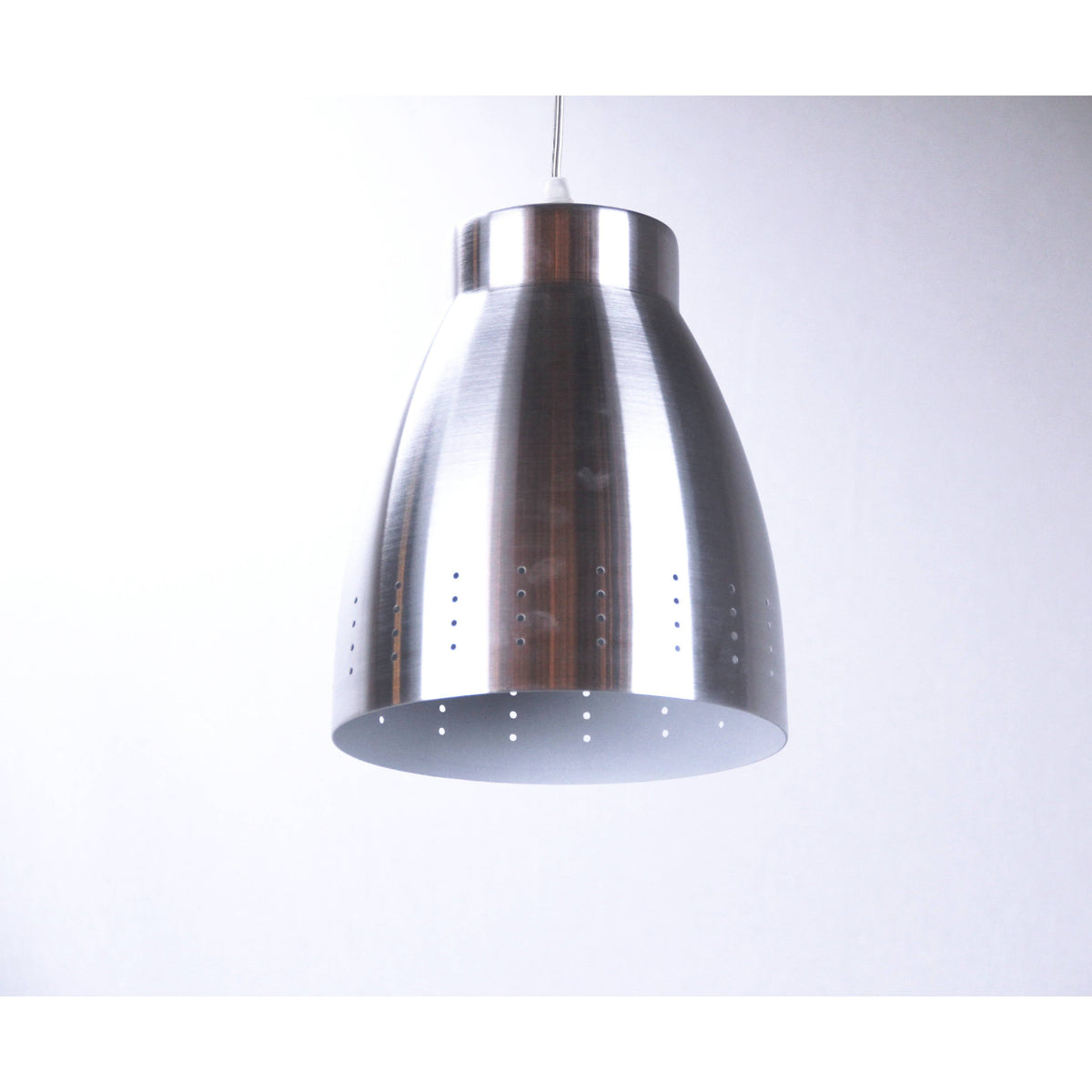LAMP. COLGANTE CROMO 1L E27 60W