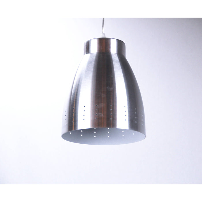 LAMP. COLGANTE CROMO 1L E27 60W
