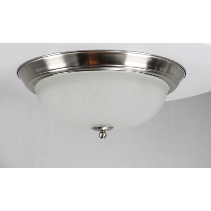 LAMP. TECHO BRONCE ANTIGUO 2L E27 60W