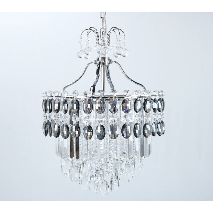 LAMP. TECHO CROMO 5L E14 40W