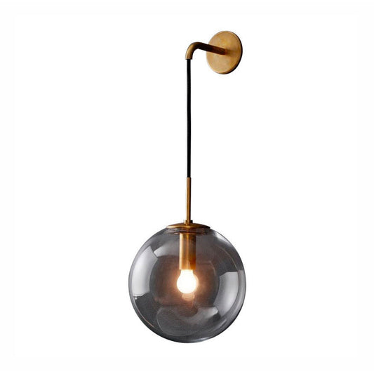 Lámpara Pared Bronce 1L E14 60W
