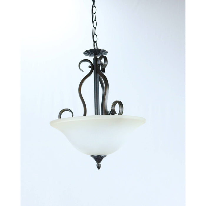 LAMP. TECHO OXIDO 3L E27 60W