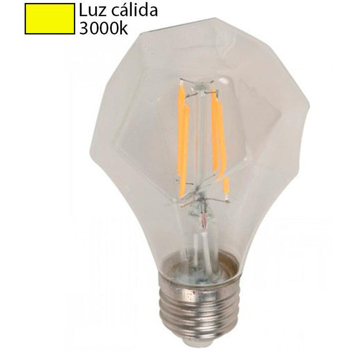 BOMBILLO LED FILAMENTO E27 4W 85-265V 3000K