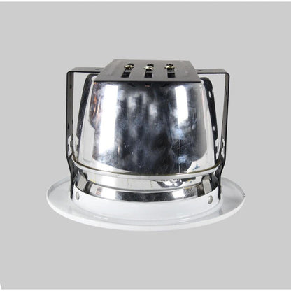 LAMP.TECHO E27*2L 9W ACAB. BLANCO