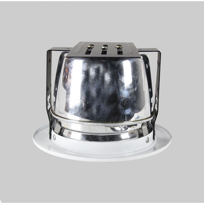 LAMP.TECHO E27*2L 9W ACAB. BLANCO