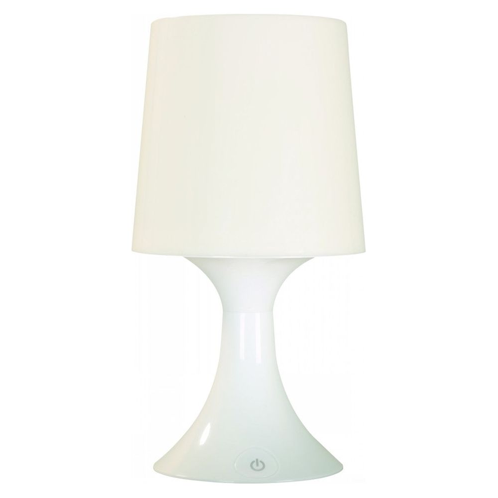 LAMP. LED DE MESA BLANCO 1W 5V RGB BATERIA AA NO INCLUIDA