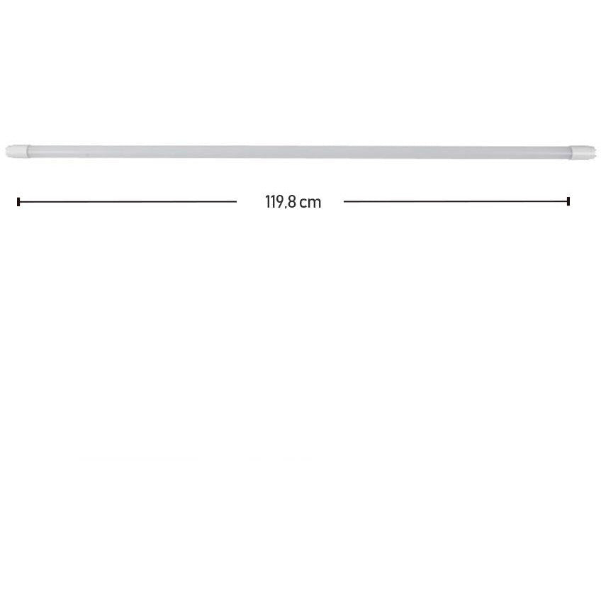 TUBO LED T8 G13 18W 100-277V 6500K PLASTICO