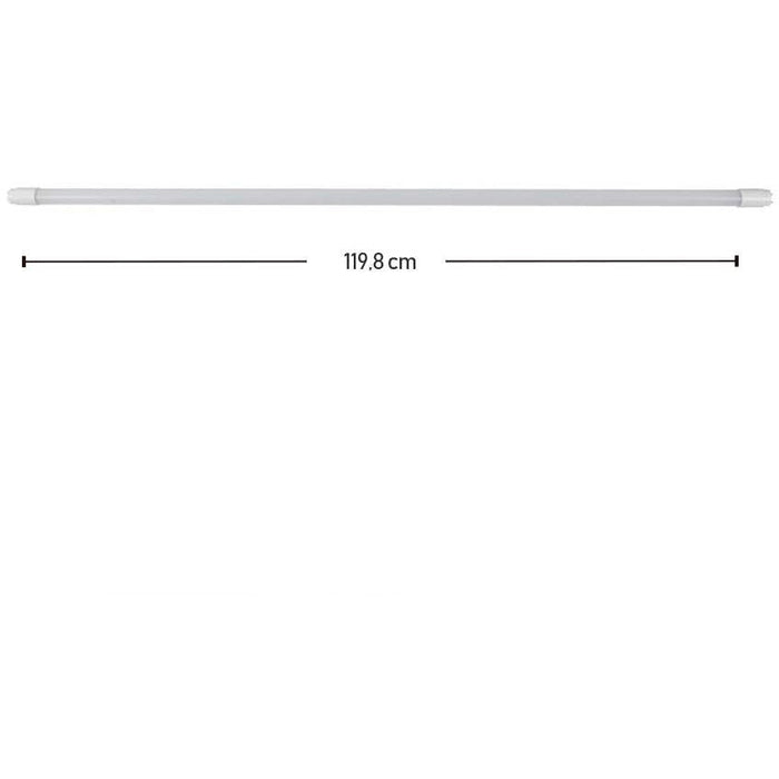 TUBO LED T8 G13 18W 100-277V 6500K PLASTICO