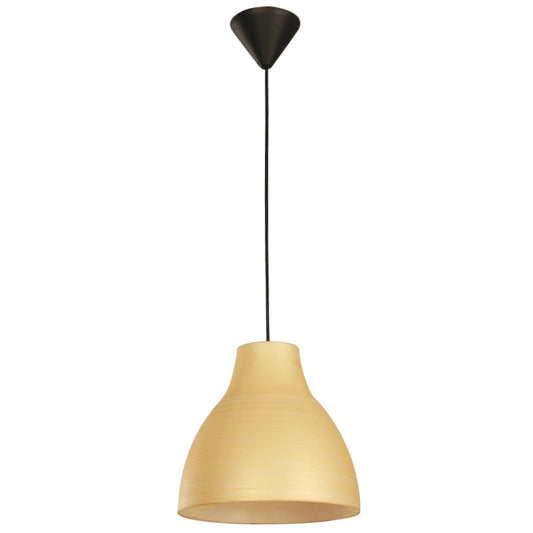 LAMP. COLGANTE CREMA 1L E27 25W