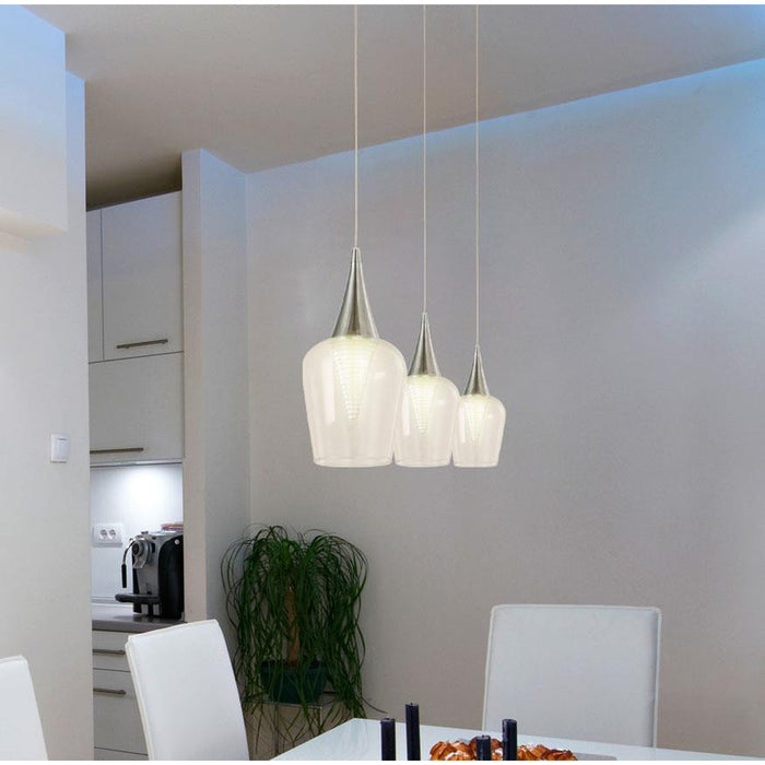Lámpara Led Techo Cromo 6W 100-240V 3000K
