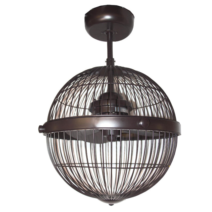 VENTILADOR DE TECHO CHOCOLATE CON CONTROL REMOTO