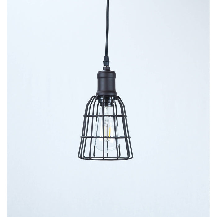 LAMP. COLGANTE CHOCOLATE 1L E27 60W