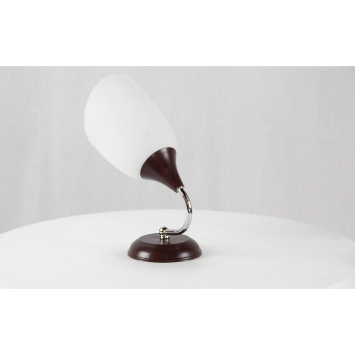 LAMP. PARED NEGRO 1L E27 5W I/B LED