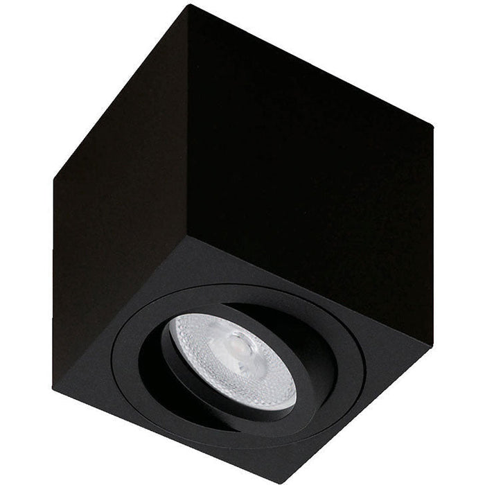 Lámpara Techo Negro 1L Gu10 13W