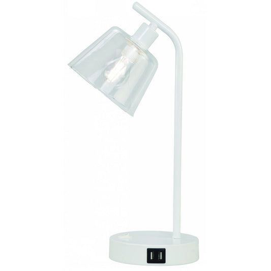 LAMP. MESA BLANCO 1L E14 25W