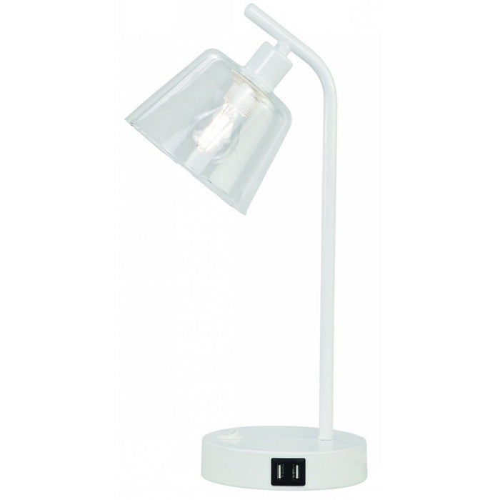 LAMP. MESA BLANCO 1L E14 25W