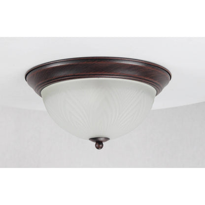LAMP. TECHO OXIDO 2L E27 60W