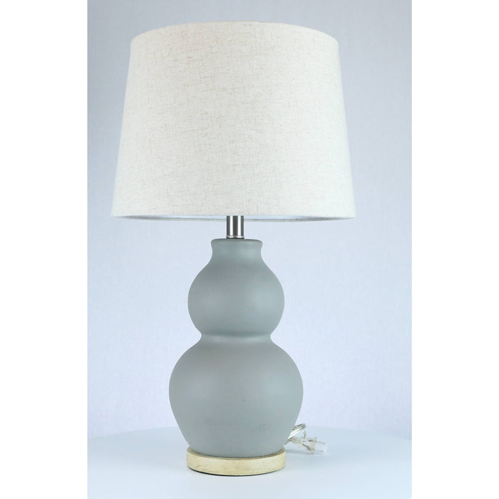 LAMP. MESA GRIS 1L E27 100W