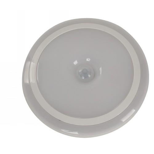 LAMP. LED PARED BLANCO 1L 0.5W 2700K CON SENSOR (USA 3 BATERIAS AAA)