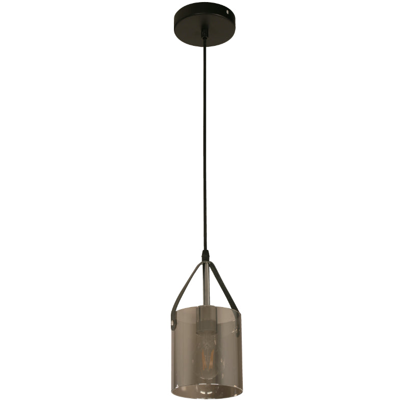 LAMP. COLGANTE NEGRO 1L E27 60W
