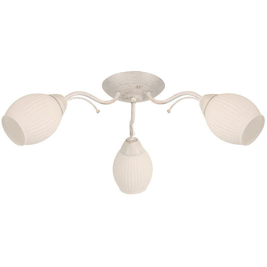 LAMP. TECHO BLANCO 3L E27 40W