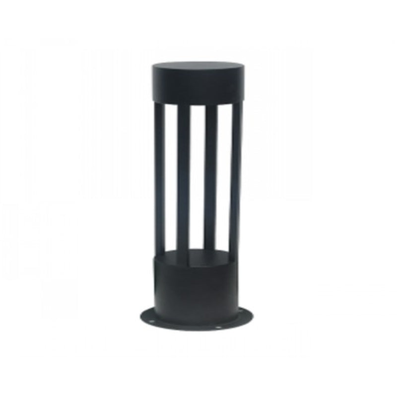 LAMP. EXT. BOLARDO NEGRO 1L GU10 10W