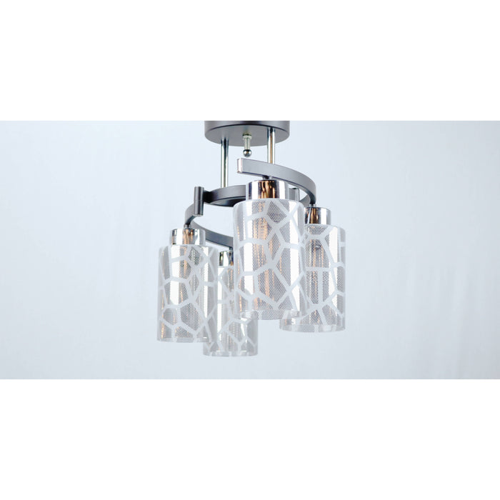 LAMP. TECHO CHOCOLATE 4L E27 40W