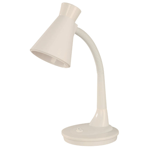 LAMP. ESCRITORIO BLANCO 1L E27 11W