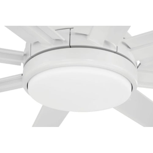 VENTILADOR LED DE TECHO BLANCO WIFI DC 65" 20W 120V 3000K