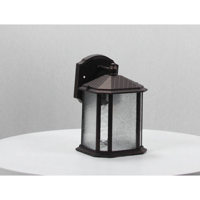 LAMP. EXT. PARED BRONCE OSCURO 1L E27 60W